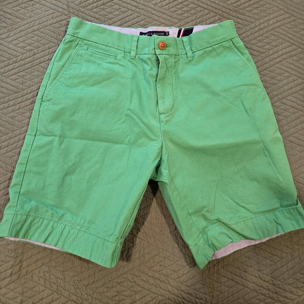 Tommy Hilfiger pastel green shorts
